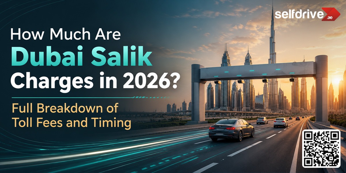 Image showing the 2016 Dubai Salik charges, detailing toll fees for vehicles using the city's road network.